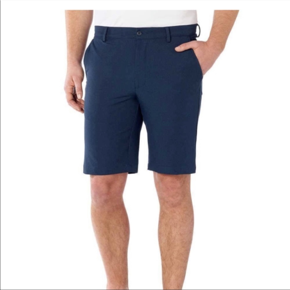 Greg Norman Men's Comfort Short, Blue, size 30